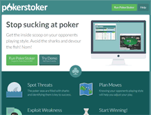 Tablet Screenshot of pokerstoker.com